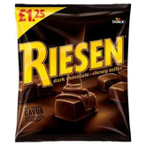 Riesen Dark Chocolate - Chewy Toffee 110g (Case of 12)  Adomoo